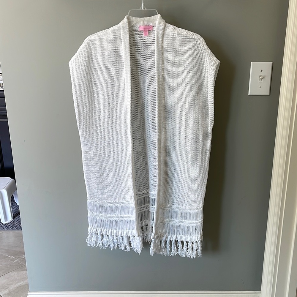 Lilly Pulitzer Bedford Cardigan - Resort White - S/M